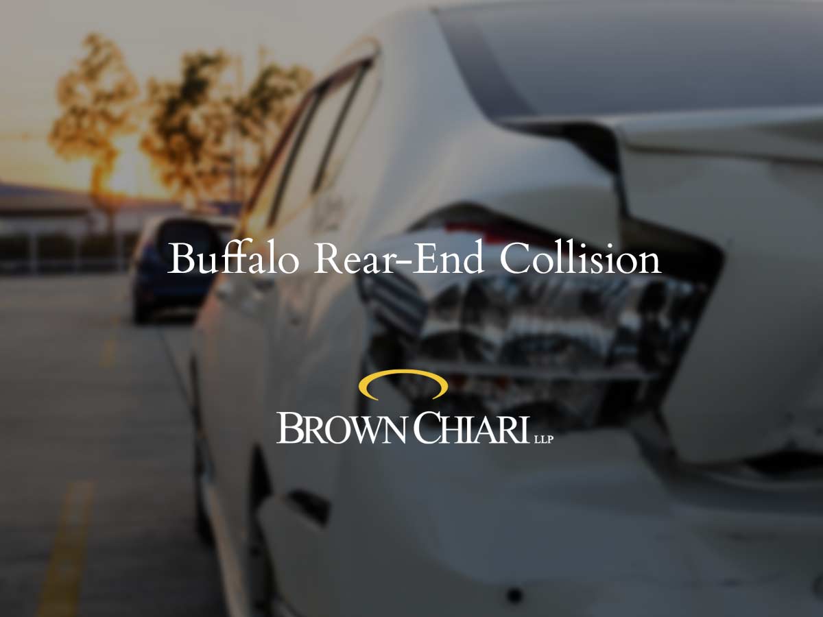 Buffalo Rear-End Collisions: Who's at Fault?