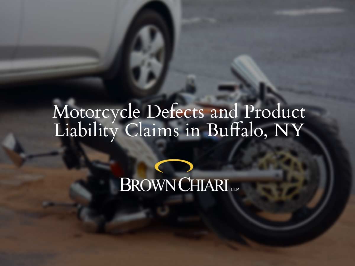 Motorcycle Defects and Product Liability Claims in Buffalo, New York