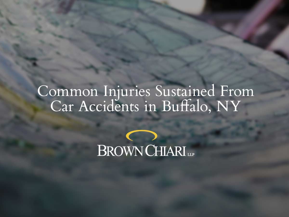 Common Injuries Sustained From Car Accidents in Buffalo, NY